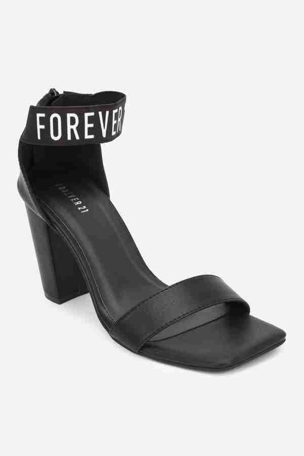 Forever 21 black heels deals