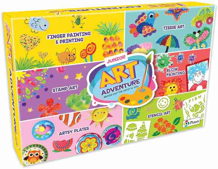 TOYFUN Multicolor Art Craft Toys Plastic Art Adventure Jr
