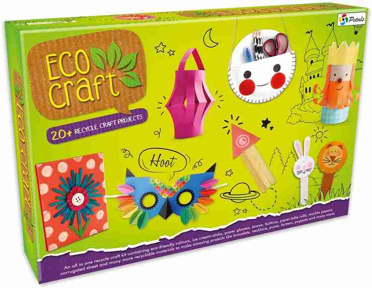 TOYFUN Multicolor Art Craft Toys Plastic Eco Craft Multicolor