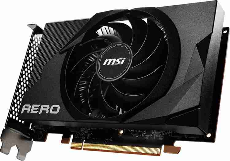 MSI RX 6400 AERO ITX 4G GDDR6 4 GB AMD Radeon Chipset 64 bit MSI RX 6400 AERO ITX 4G GDDR6 4 GB AMD Radeon Chipset 64 bit