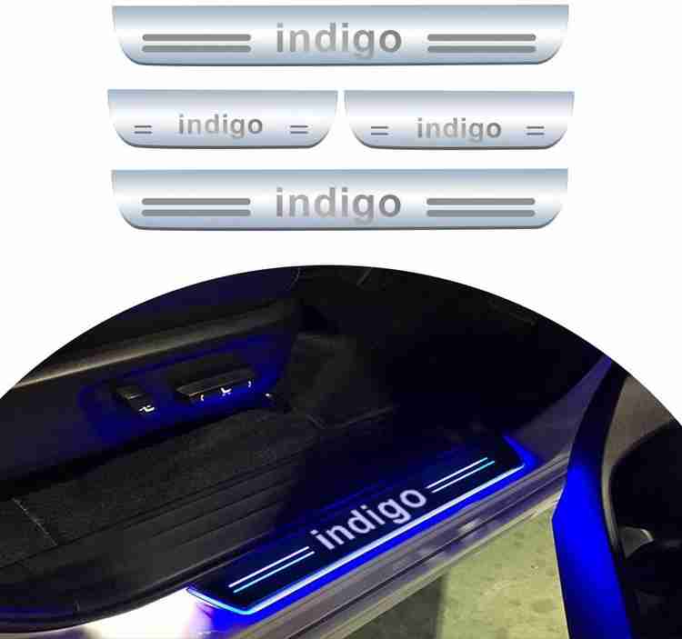 Led car door sill plate light deals