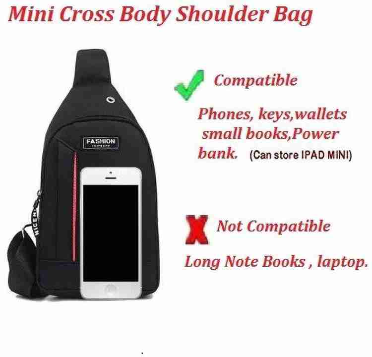 Safeseed Fancy Waist Bag Cross Body Shoulder Chest Sling Travel Nono N89 at  Rs 195/piece, वैस्ट बैग in Chennai