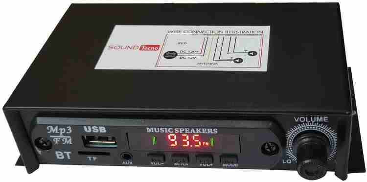 SOUND Tecno ST-007 Bluetooth Mini Car Stereo, MP3 Player with  