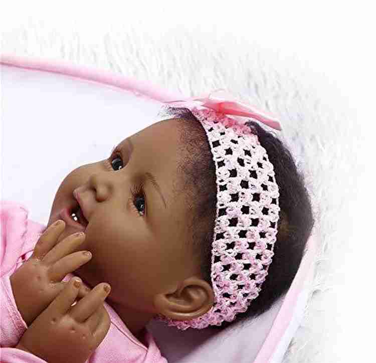 Realistic baby dolls black top