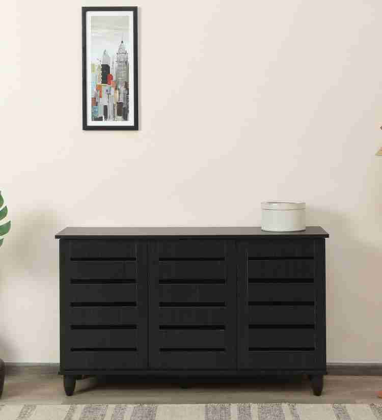 Mintwud 3 Door Shoe Rack in Wenge Finish Engineered Wood Shoe Rack Price in India Buy Mintwud 3 Door Shoe Rack in Wenge Finish Engineered Wood Shoe Rack online at Flipkart