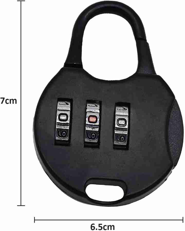 3 digit luggage lock clearance