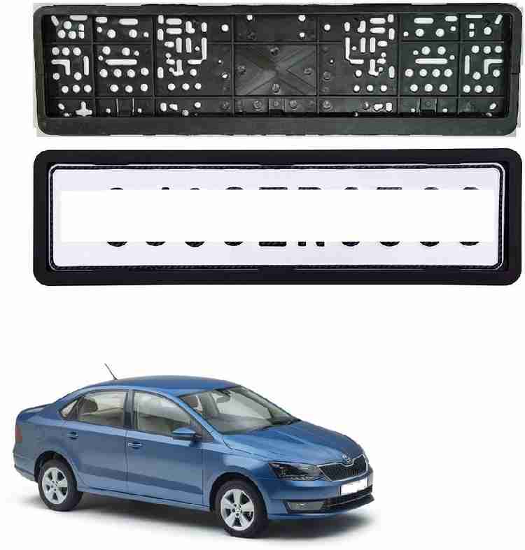 Skoda number cheap plate holder