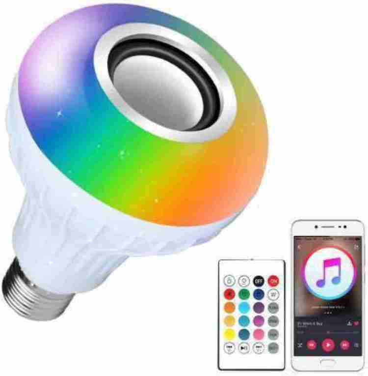 KSLIGHT LED LIGHT WITH BLUETOOTH SPEAKER MUSIC LIGHT 4 Smart Bulb