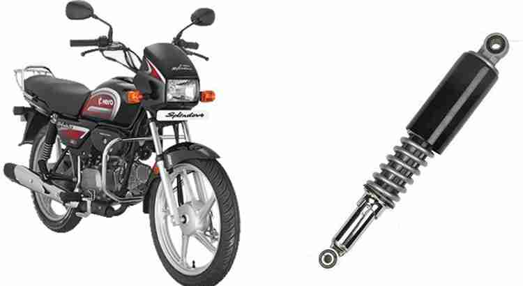 Hero super best sale splendor shocker price