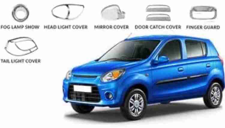 SNTP Exterior Chrome Accessories Combo Kit for Alto 800 2016 2018