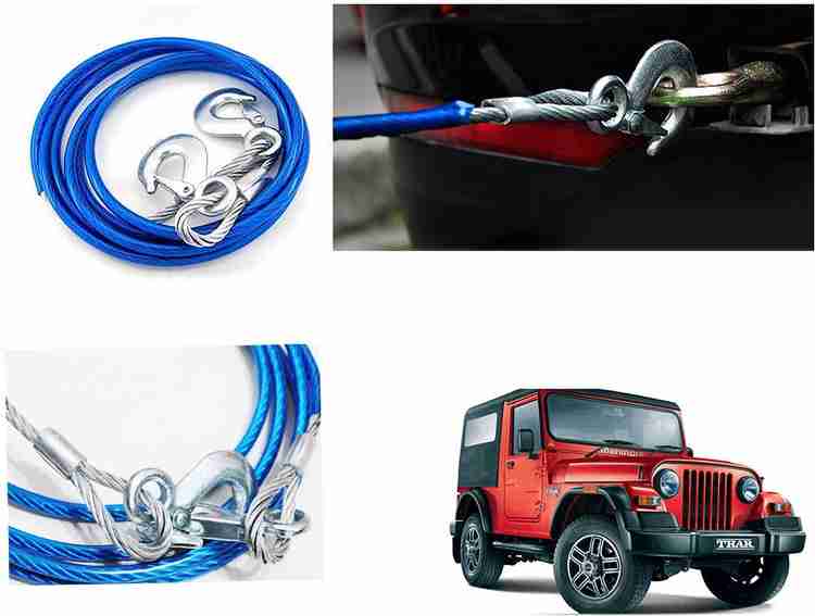 Vehicle tow shop rope