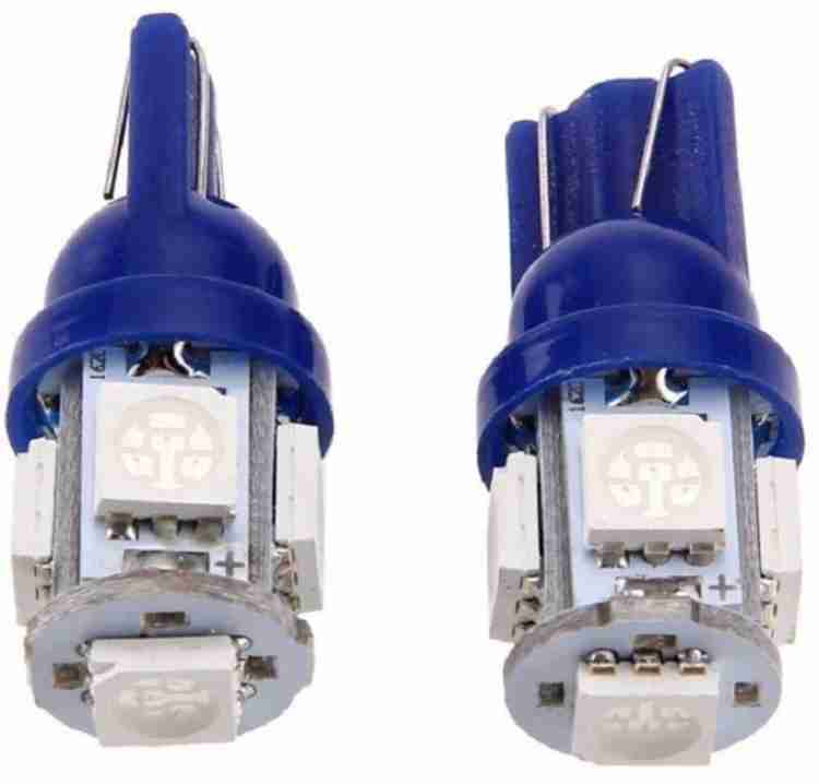 ALLEXTREME T10 LED Bulb 194 168 2825 W5W 5050 5 SMD Bulb For Car-Interior  Clearance Wedge Dome Trunk Dashboard Bulb License Plate Light Lamp DC 12V-2-Pcs  Indicator Light Car LED (12 V