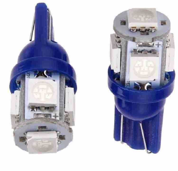 ALLEXTREME T10 LED Bulb 194 168 2825 W5W 5050 5 SMD Bulb For Car-Interior  Clearance Wedge Dome Trunk Dashboard Bulb License Plate Light Lamp DC 12V-2-Pcs  Indicator Light Car LED (12 V
