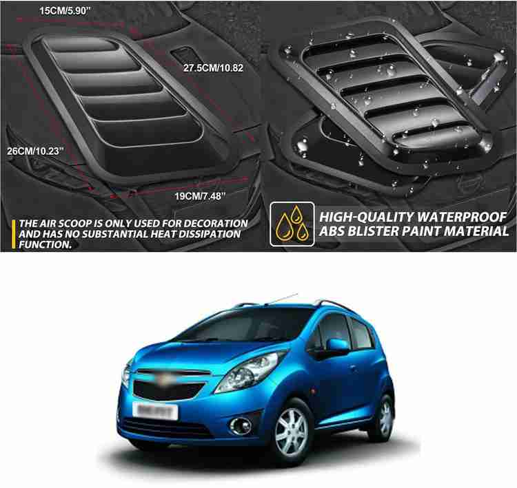 PROEDITION Scoops Hood Vents Air Intake Decor Cover Universal for