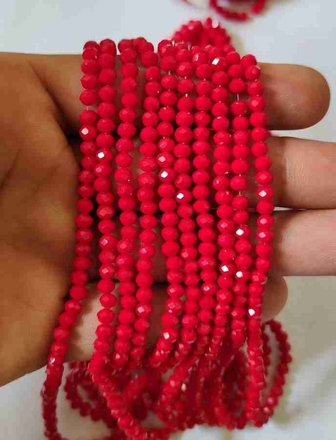 Red beads jewellery online
