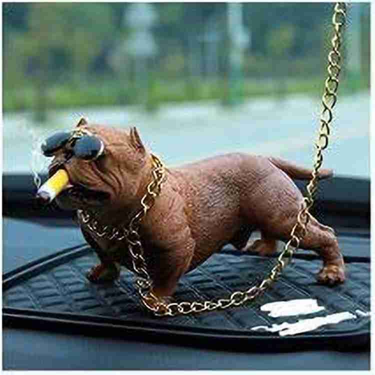 Pepino Trendy Car Dashboard Pitbull Smoking Dog with Chain Car Hanging Ornament Price in India Buy Pepino Trendy Car Dashboard Pitbull Smoking Dog with Chain Car Hanging Ornament online at Flipkart ...