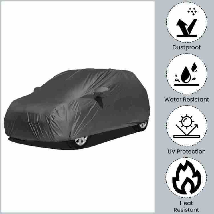 Buy Mockhe Car Cover Compatible with Chevrolet Spark with Mirror Pockets,  Triple Stitched, Navy, Blue, Water Resistant Car Body Cover Online at Best  Prices in India - JioMart.
