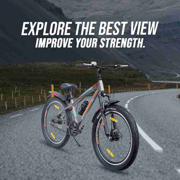 DNS BIKES 300 SEMIT FAT BICYCLE FOR MEN WOMEN WITH WATER BOTTLE