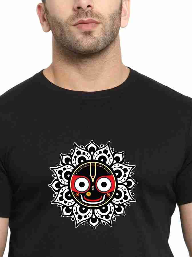 IGL I GOOD LUCK Printed Men Round Neck Black T-Shirt - Buy IGL I 