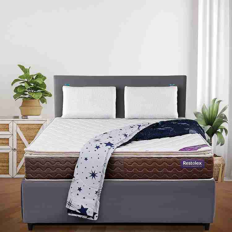 Restolex queen size mattress hot sale price