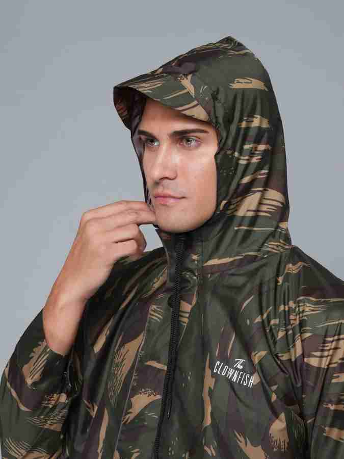 The CLOWNFISH Solid Men Raincoat - Buy The CLOWNFISH Solid Men Raincoat  Online at Best Prices in India