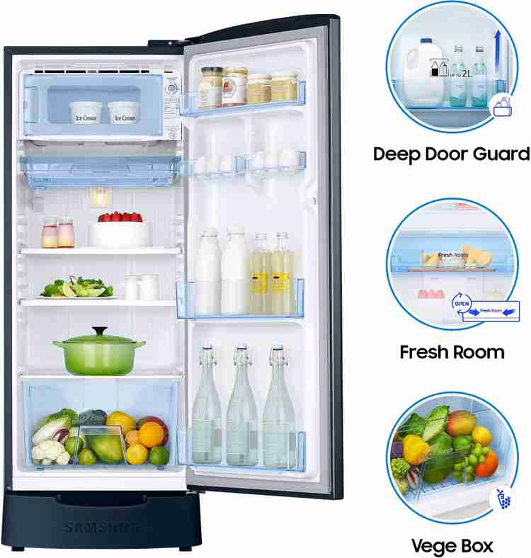 Samsung refrigerator 3 top star 192 litre