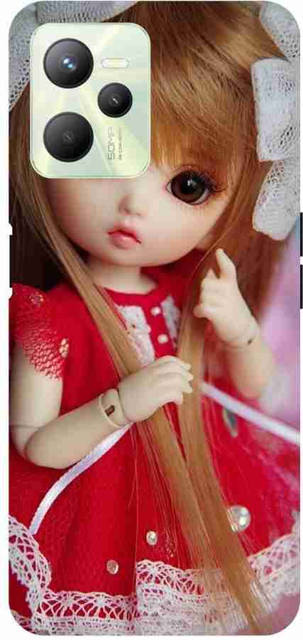 Vinsmoke Back Cover for Realme C35 Doll Cute Doll Barbie Doll