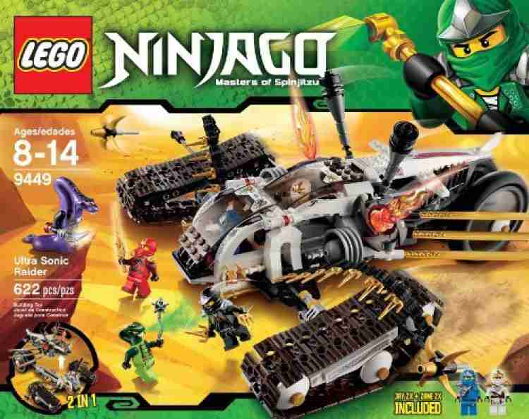 LEGO Ninjago Ultra Sonic Raider Set 9449 Ninjago Ultra Sonic Raider Set 9449 shop for LEGO products in India. Flipkart