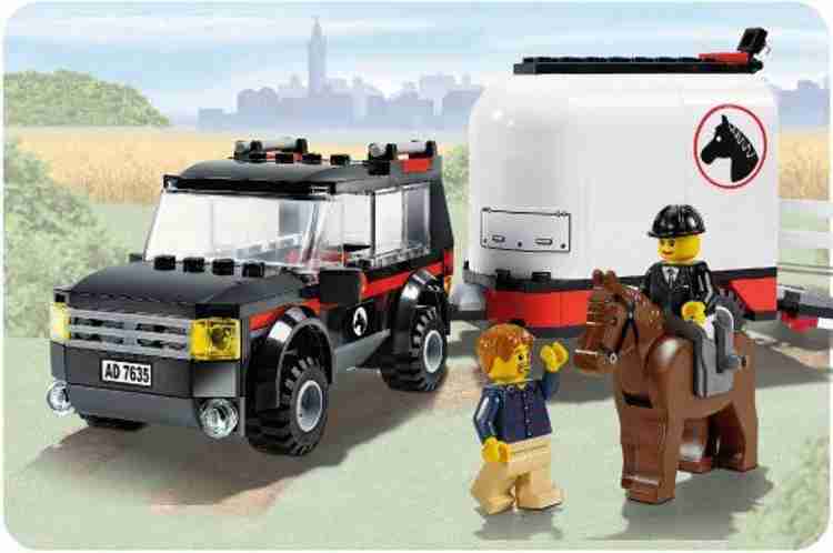 LEGO City 7635 4WD with Horse Trailer City 7635 4WD with Horse