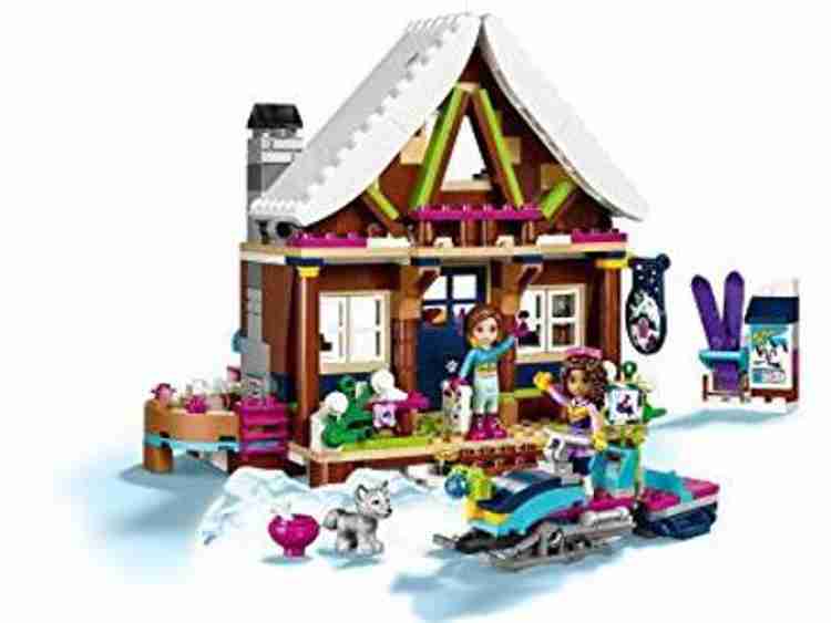 Lego friends snow deals resort chalet 41323
