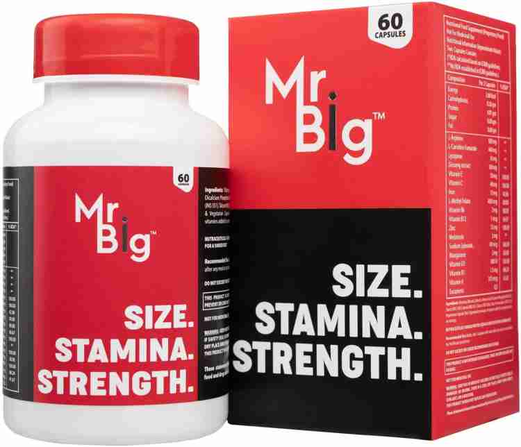 NotShy Mr.Big L-Arginine & Ginseng Extract Multi-Vitamins