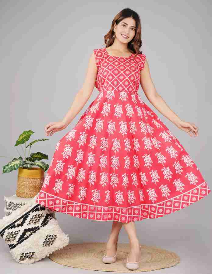 UNIBLISS Women Maxi Red Dress Buy UNIBLISS Women Maxi Red Dress Online at Best Prices in India Flipkart