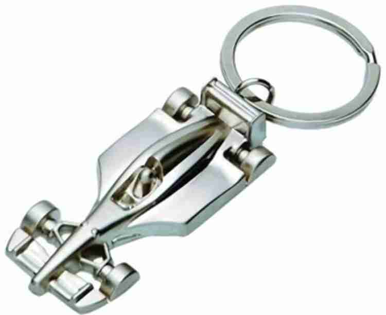 F1 car shop keychain