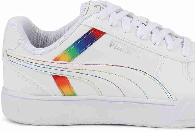 Puma cali rainbow sales shoes