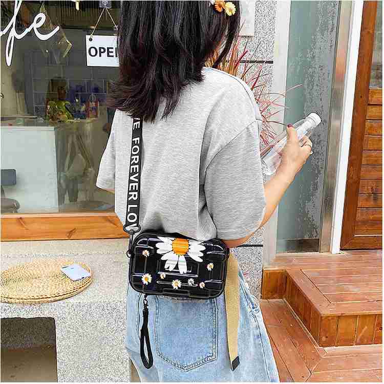 Floral shoulder bag clearance