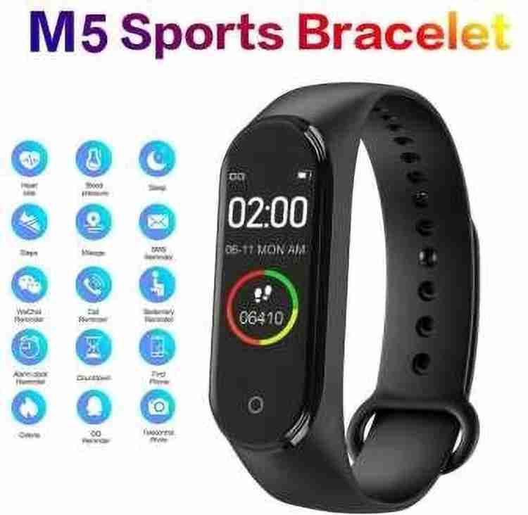 RealSun M5 Smart Fitness Band 1.1 inch Color Display USB Charging
