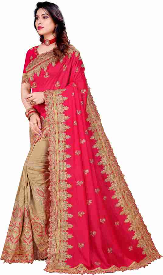 Designer party wear sale sarees on flipkart