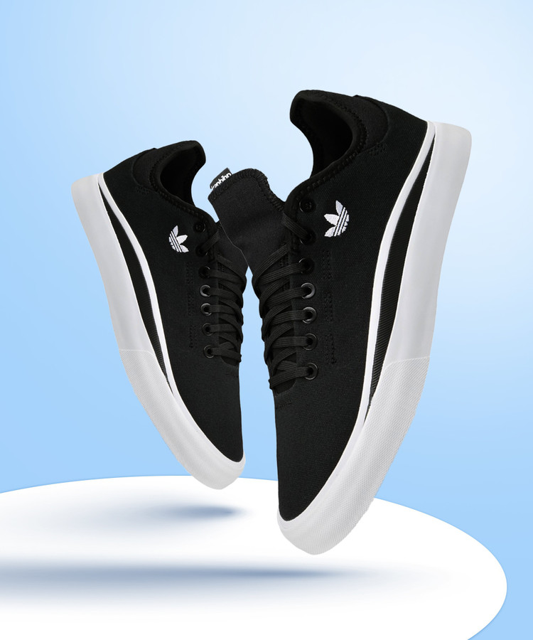 adidas originals sabalo trainer in black and white