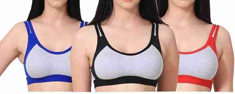 X-Lady Women Sports Non Padded Bra - Buy X-Lady Women Sports Non Padded Bra  Online at Best Prices in India