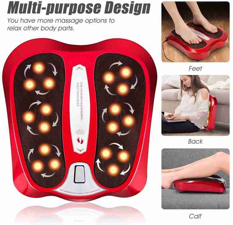 Back and outlet leg massage machines