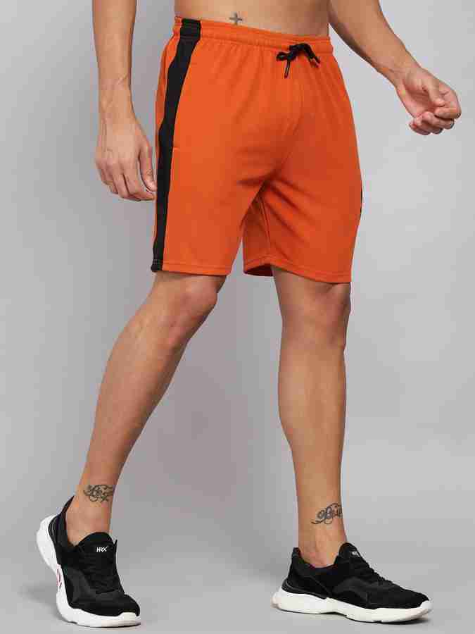 Men orange nike shorts store