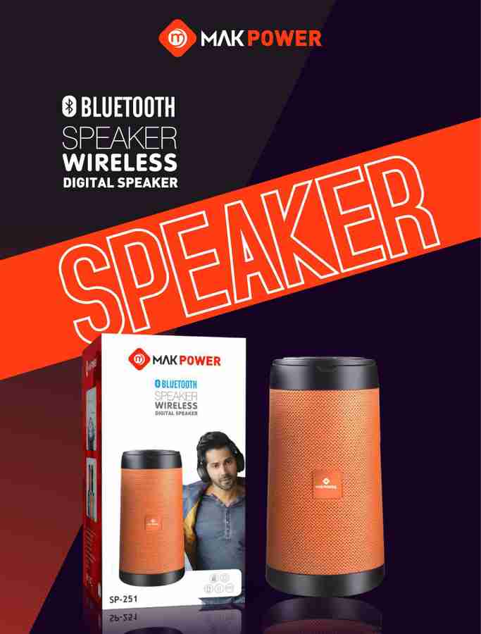 Mak power hot sale bluetooth speaker price