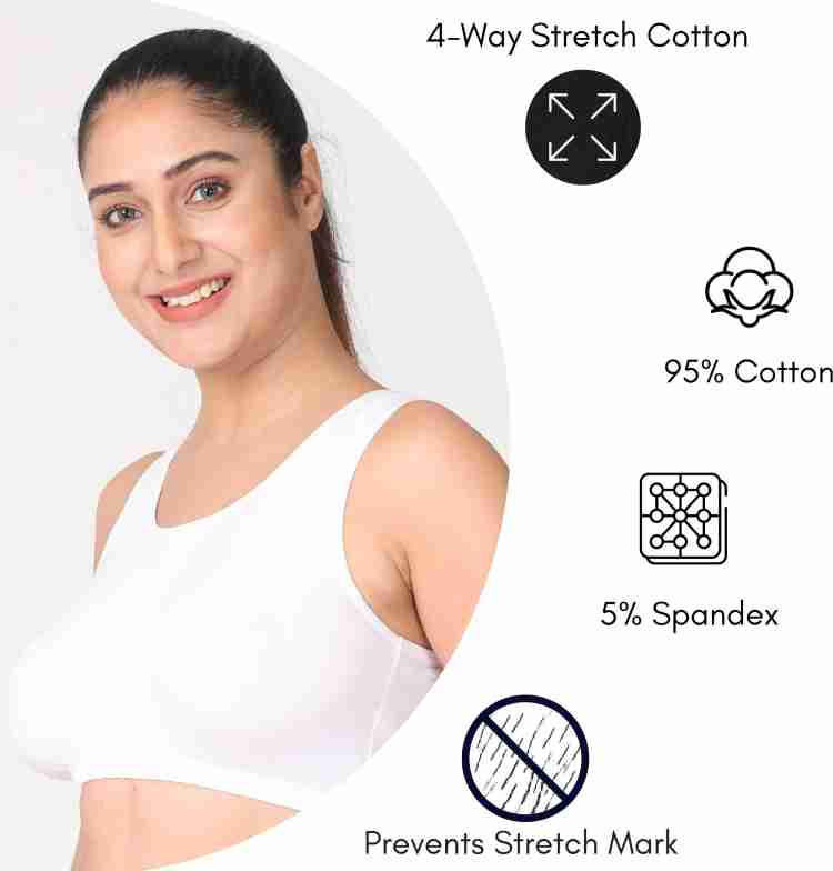 Adira Pack Of 3 Sleep Bras Women Everyday Non Padded Bra - Buy Adira Pack  Of 3 Sleep Bras Women Everyday Non Padded Bra Online at Best Prices in India