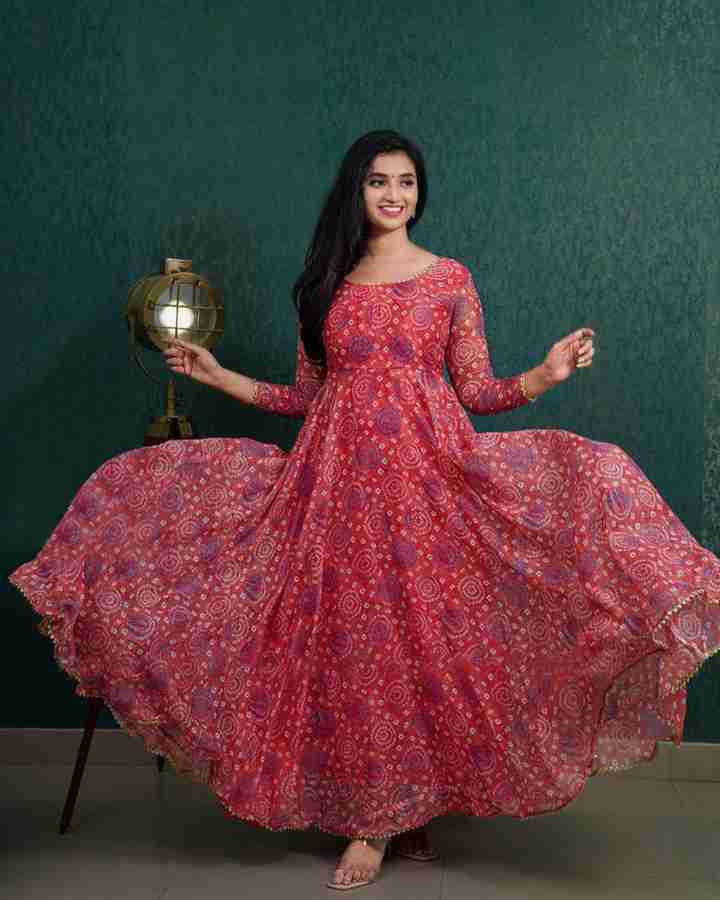 Flipkart bandhani dress store