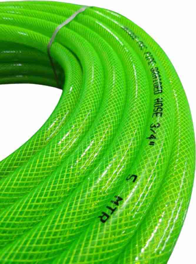 Jaldhara Flex 30 meter 3/4 inch (19mm) Green Braided 30 meter 3/4 inch  (19mm) Green Braided Hose Pipe Price in India - Buy Jaldhara Flex 30 meter 3/4  inch (19mm) Green Braided