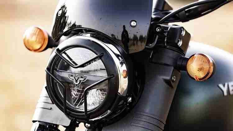 Yezdi headlight clearance
