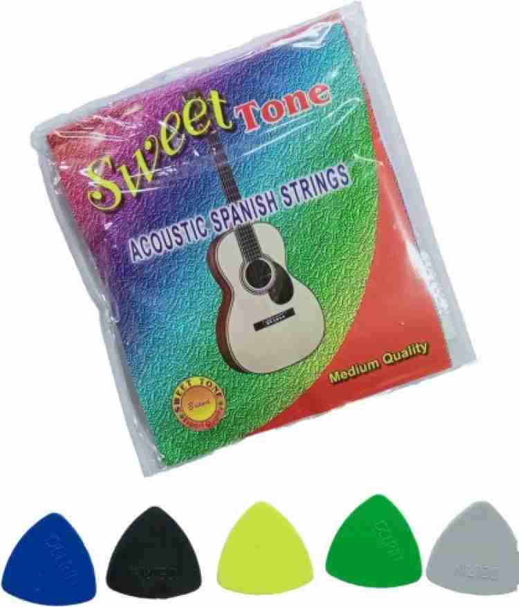 swee Acoustic SWEET TONE STRNG SET AND PICK SET 0F 5 Guitar String