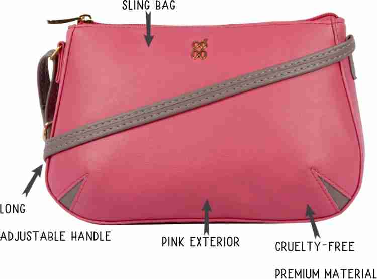 Buy Baggit Women Pink Sling Bag PINK Online Best Price in India Flipkart