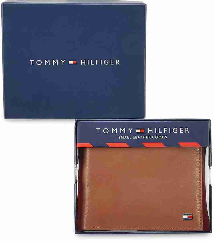 TOMMY HILFIGER Men Tan Genuine Leather Wallet D Tan Price in India Flipkart