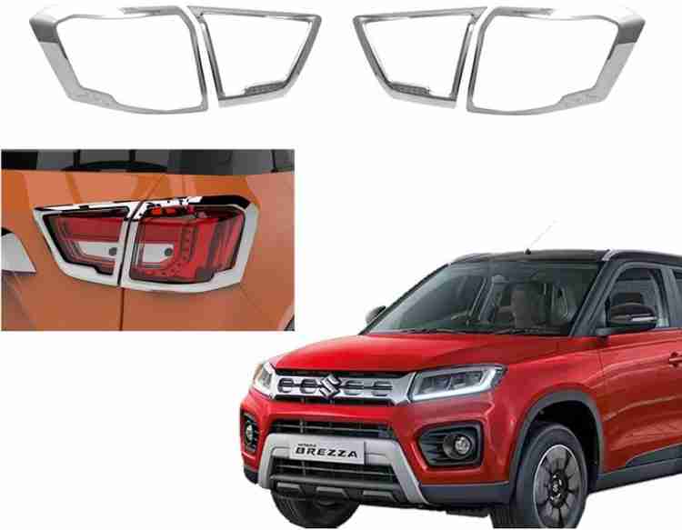 SNTP Exterior Chrome Accessories Combo Kit For Brezza Type 2 2020